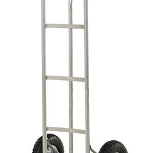 Vestil - SPHT-500S Steel Hand Truck with P Handle, Pneumatic Wheels, 500 lbs Load Capacity, 52" Height, 21" Width X 18" Depth