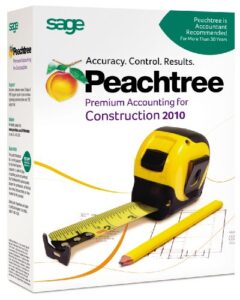 peachtree premium accounting for construction 2010
