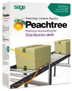 peachtree premium accounting for distribution 2010