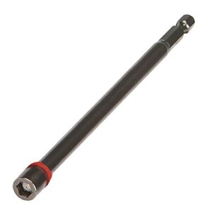 malco mshxl14 1/4" extra long red magnetic hex chuck driver