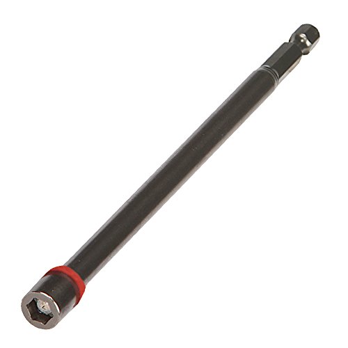 Malco MSHXL14 1/4" Extra Long Red Magnetic Hex Chuck Driver