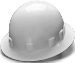 pyramex safety sl series sleek shell hard hat, white