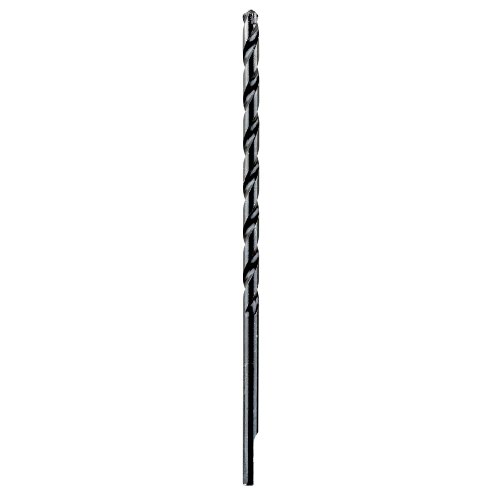 BOSCH TC2005 5-Piece 5/32 In. x 4-1/2 In. Flat Shank Hex Masonry Drill Bits , Black