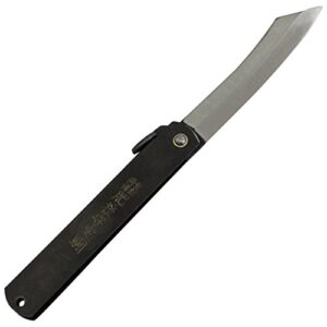 肥後守 higo mamoru chrome knife, all steel, extra large, blade length: approx. 3.7 x 4.7 inches (95 x 120 mm)