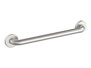wingits wgb5ss12 standard grab bar, concealed mount, satin stainless steel, 12-inch length by 1.25-inch diameter