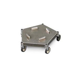 PVIFS D319P Trash Can and Keg Dolly, 19-1/2" Width x 6-1/2" Height