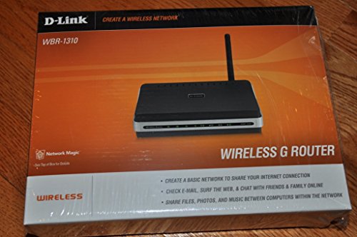 D-Link WBR-1310/RE Wireless G Router 4-Port 10/100 Switch