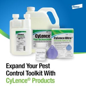 Elanco CyLence Ultra Pest Control Concentrate Indoor & Outdoor Insecticide | Kills Over 60 Pests | 32 mL Bottle