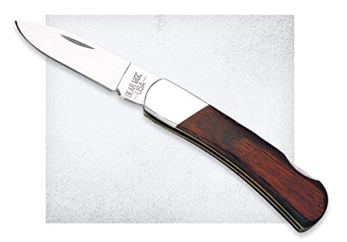 Bear & Son 224R 3 Inch Rosewood Executive Lkbk No Rear Bolster Knife