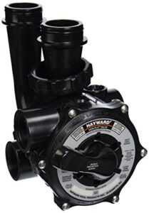 hayward sp0710x62 pro-series vari-flo replacement 1-1/2-inch control valve assembly with gauge,black