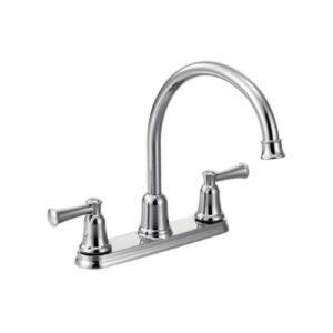 cleveland faucets ca41611 capstone high-arc spout two-handle kitchen faucet, chrome