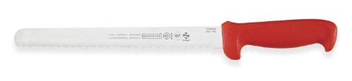 Mundial R5627-10E 10-Inch Slicing Serrated Edge, Red Utility Knife