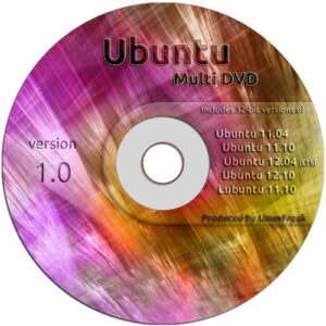ubuntu linux variety pack on one dvd - ubuntu 11.04, 11.10, 12.04, and 12.10 plus lubuntu 11.10