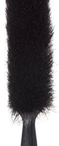 SPARTA Flo-Pac Counter Brush with Bristles Scrub Brush, Cleaning Brush with Long Lasting for Cleaning, 9 Inches, Black