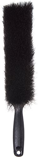 SPARTA Flo-Pac Counter Brush with Bristles Scrub Brush, Cleaning Brush with Long Lasting for Cleaning, 9 Inches, Black