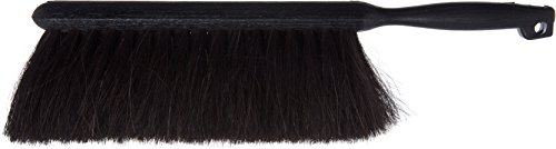 SPARTA Flo-Pac Counter Brush with Bristles Scrub Brush, Cleaning Brush with Long Lasting for Cleaning, 9 Inches, Black