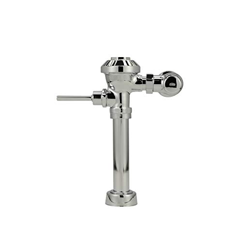 Zurn Z6000-WS1-YB-YC Manual Flush Valve, Z6000 Aquaflush Exposed Closet Flush Valve, Cast Wall Flange, 1.6 GPF, Sweat Solder Kit