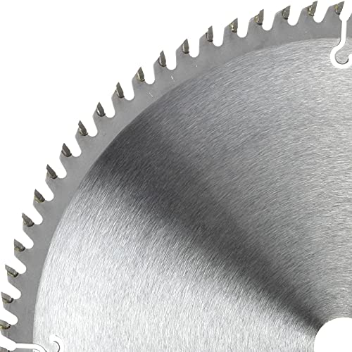 NEIKO 10768A 12" Carbide Chop Saw Blade, 80 Tooth with 1-Inch Arbor, Compatible with Miter, Table, Radial Arm, Cut-Off, Standard Circular Saws, for Home Building, Construction, Woodworking, Forest