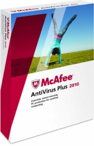 mcafee antivirus plus 1user 2010 [old version]