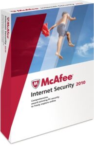 mcafee internet security 1user 2010 [old version]