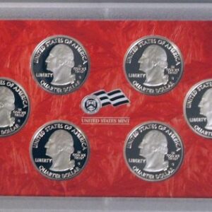 2009 Silver Proof US Territories Quarter Set in Original Mint Packaging