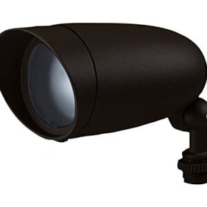 Nuvo SF76/646 One-Light Halogen Landscape Floodlight, Dark Bronze, 6.25-Inches