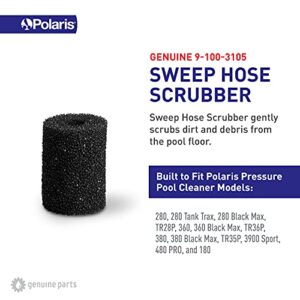 Polaris Genuine Parts 9-100-3105 Sweep Hose Scrubber Replacement Compatible with Polaris Models 280, 360, 380, 3900 SPORT, TR28P, TR35P, TR36P, 180