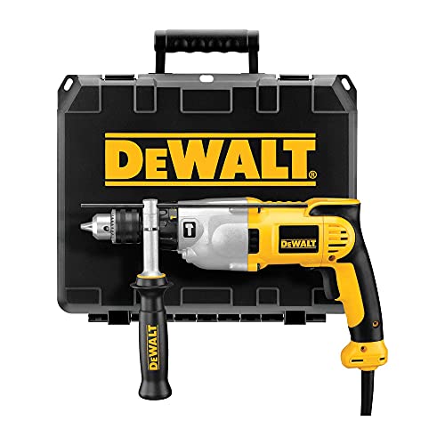 DEWALT Hammer Drill Kit, 1/2-Inch, 10-Amp, Pistol Grip (DWD520K )