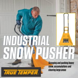 True Temper 1625300 SnoBoss Poly Snow Shovel/Pusher/Scraper, 20-Inch, Multi