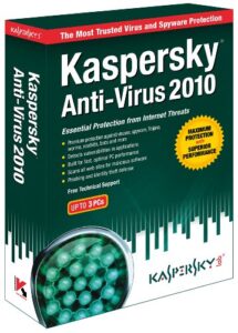 kaspersky anti-virus 2010 3-user [old version]