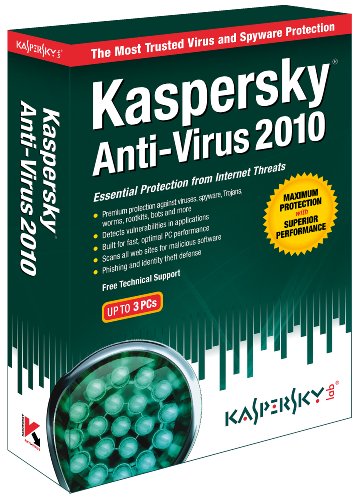 Kaspersky Anti-Virus 2010 3-User [Old Version]