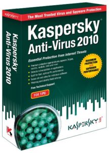 kaspersky antivirus 2010 1-user [old version]