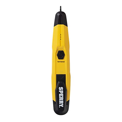 Sperry Instruments STK001 Non-Contact Voltage Tester (VD6504) & GFCI Outlet / Receptacle Tester (GFI6302) Kit, Electrical AC Voltage Detector, Yellow & Black