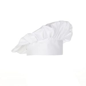 chef works unisex chef hat, white, one size