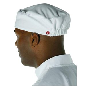 Chef Works Unisex Total Vent Beanie, White, Small/Medium