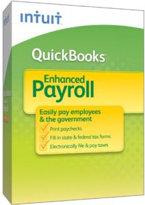 quickbooks enhanced payroll 1-3 employees 2010 [old version]