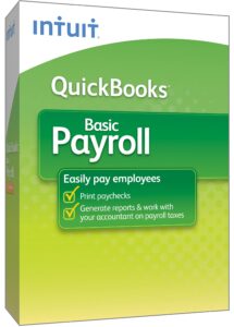quickbooks basic payroll 1-3 employees 2010 [old version]
