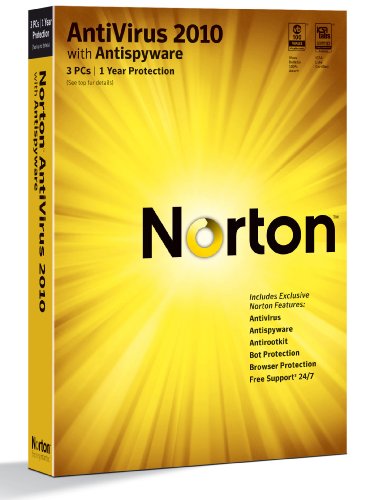 Norton Antivirus 2010 1-User/3PC [Old Version]