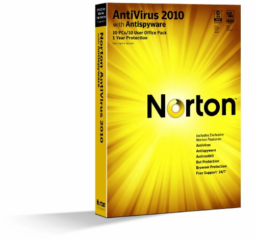 Norton Antivirus 2010 10-User