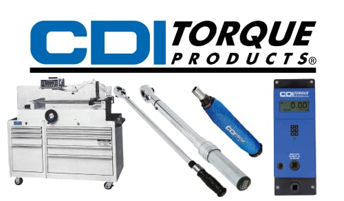 CDI 2503MFRMH Dual Scale Micrometer Adjustable Click Style Torque Wrench with Metal Handle - 1/2-Inch Drive - 30 to 250 ft. lbs. Torque Range