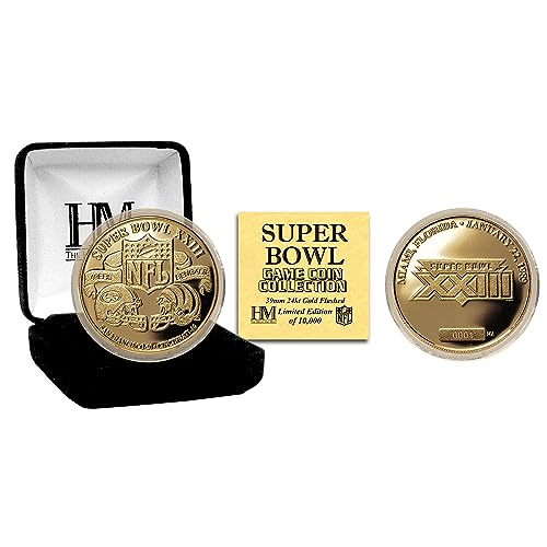 Highland Mint San Francisco 49ers Super Bowl XXIII Flip Coin