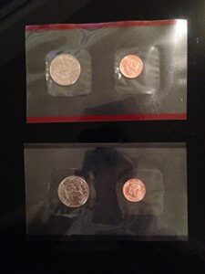 1999 susan b. anthony uncirculated coin set p and d