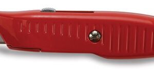 Lutz 30582#82 Safety Nose Retractable Blade Utility Knife - Red (82-RD)