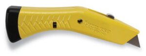 lutz 35701#357 yellow quick change heavy duty utility knife and plastic holster (357-yl)