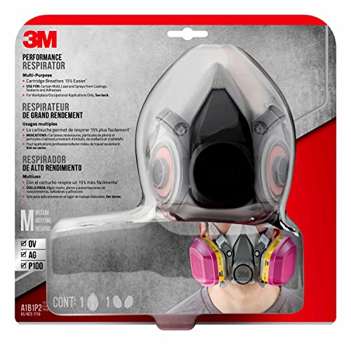 3M Professional Multi-Purpose Respirator, Medium (62023H1-DC)