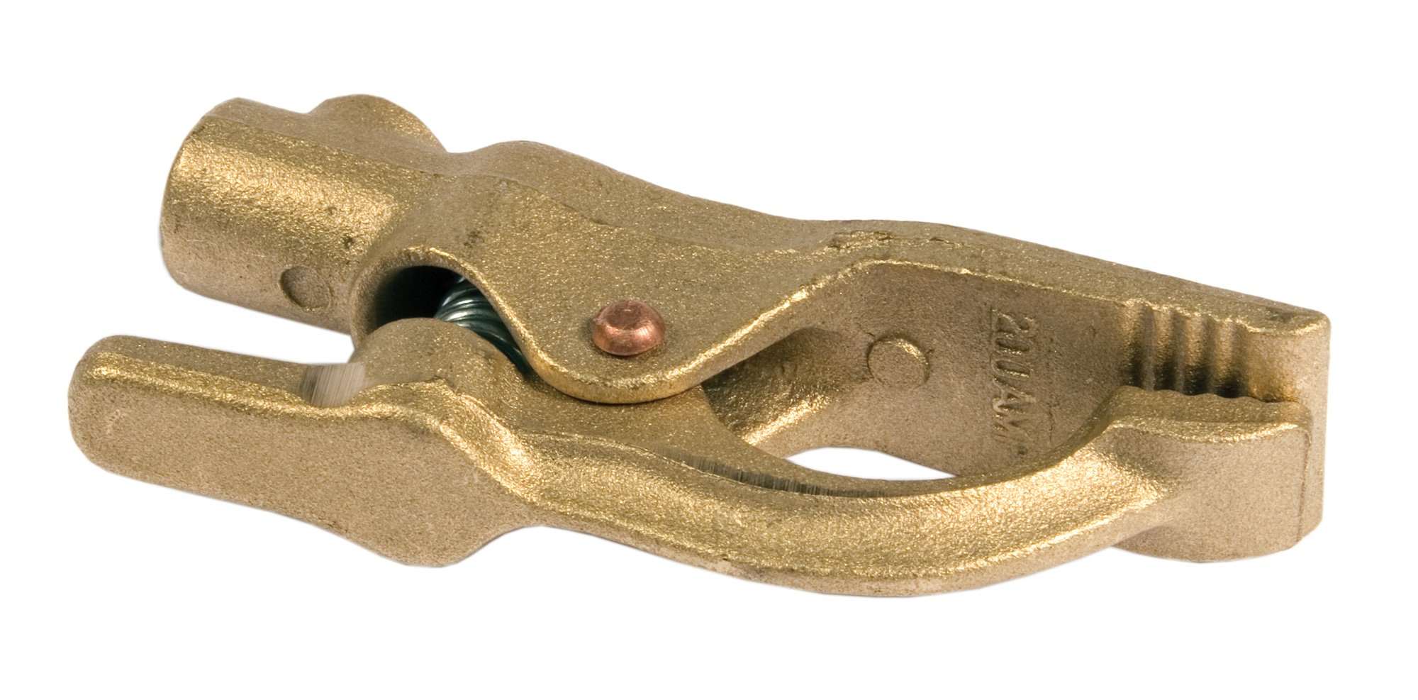 Forney 54300 Welding Ground Clamp, 200-Amp, Brass