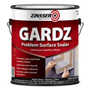 1 gal zinsser 02301 clear zinsser, gardz water-based problem surface sealer