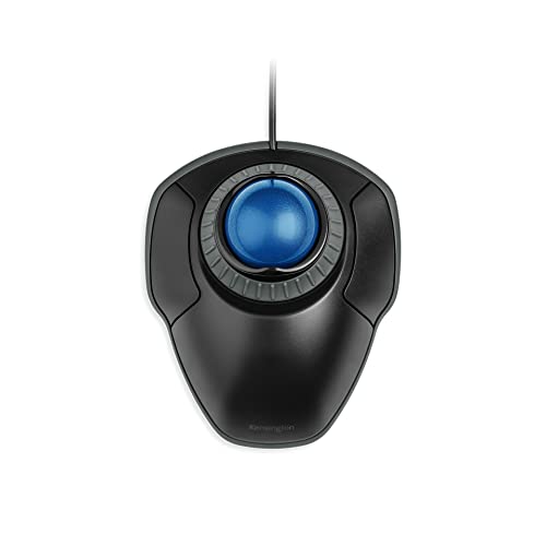 Kensington Orbit Trackball Mouse with Scroll Ring (K72337US), 4 1/2X5 1/2X2"