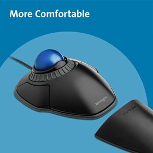 Kensington Orbit Trackball Mouse with Scroll Ring (K72337US), 4 1/2X5 1/2X2"