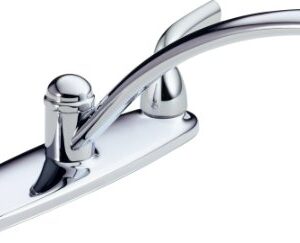 DELTA FAUCET B2310LF Deck-Mount, 9.25 x 10.63 x 9.25 inches, Chrome